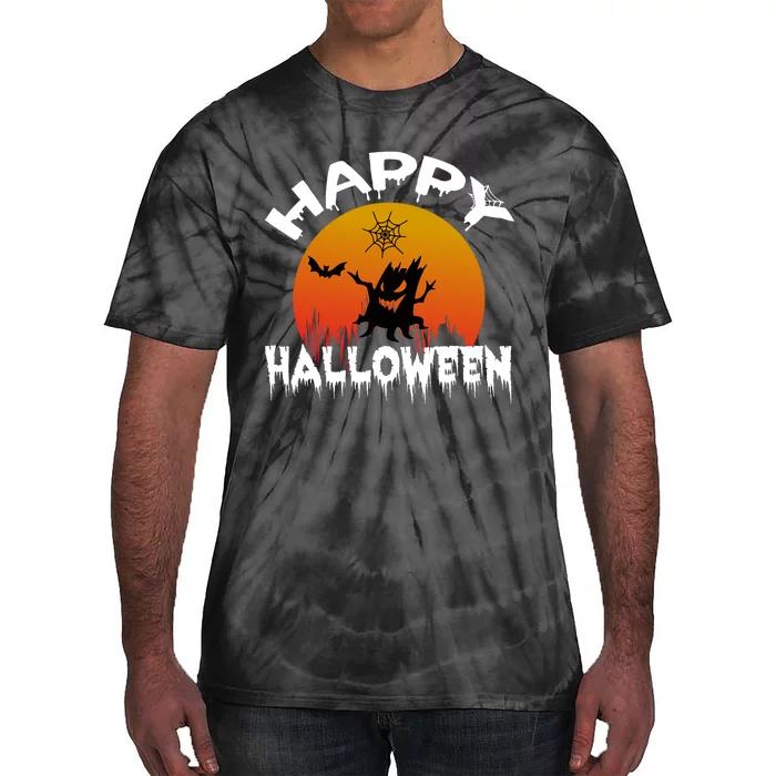 Happy Halloween Tie-Dye T-Shirt