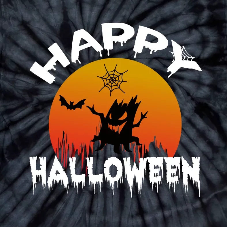 Happy Halloween Tie-Dye T-Shirt