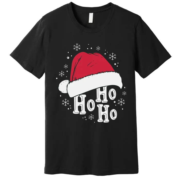 Ho Ho Ho Funny Christmas Premium T-Shirt