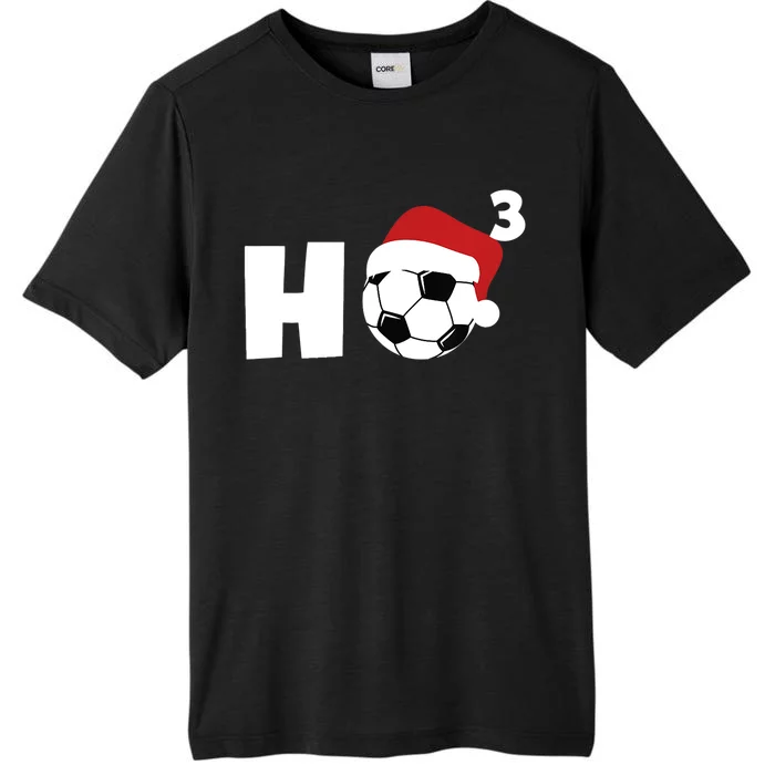 'Ho Ho Ho' Soccer Christmas ChromaSoft Performance T-Shirt