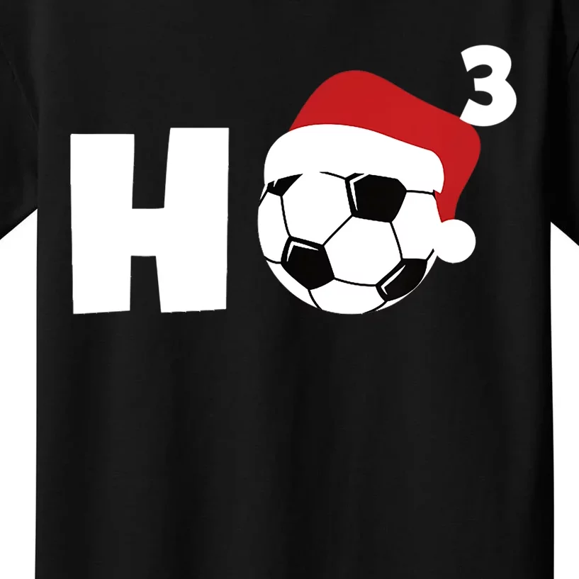 'Ho Ho Ho' Soccer Christmas Kids T-Shirt