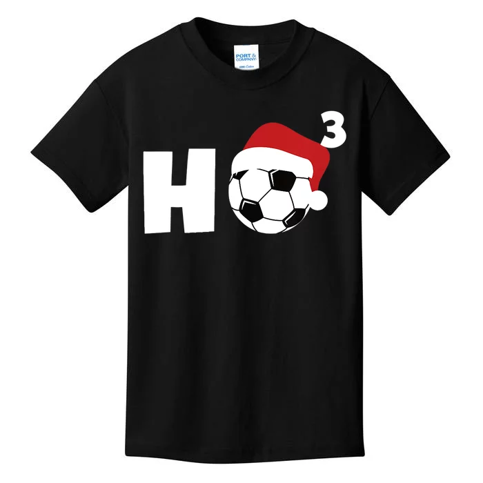 'Ho Ho Ho' Soccer Christmas Kids T-Shirt