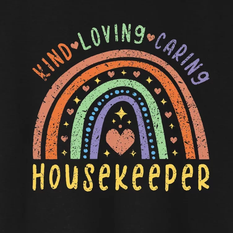 Housekeeper Housekeeping Women's Crop Top Tee