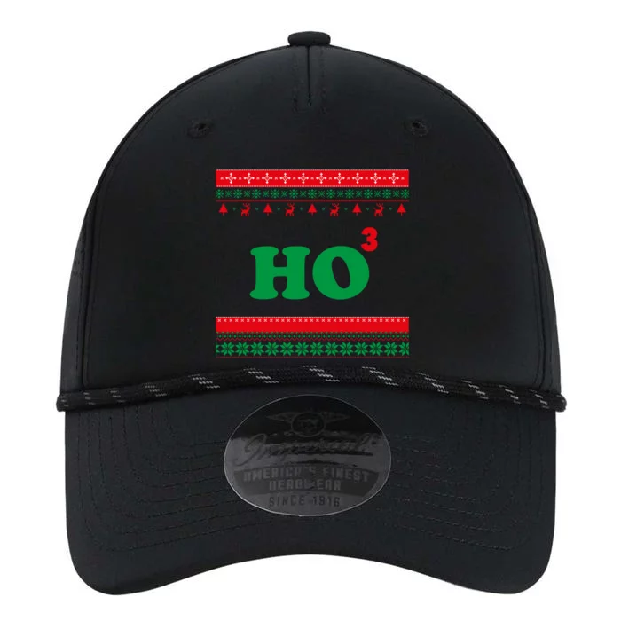 Ho Ho Ho Maths Chistmas Ugly Christmas Sweater Gift Performance The Dyno Cap