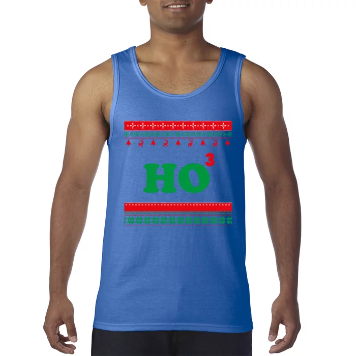 Ho Ho Ho Maths Chistmas Ugly Christmas Sweater Gift Tank Top