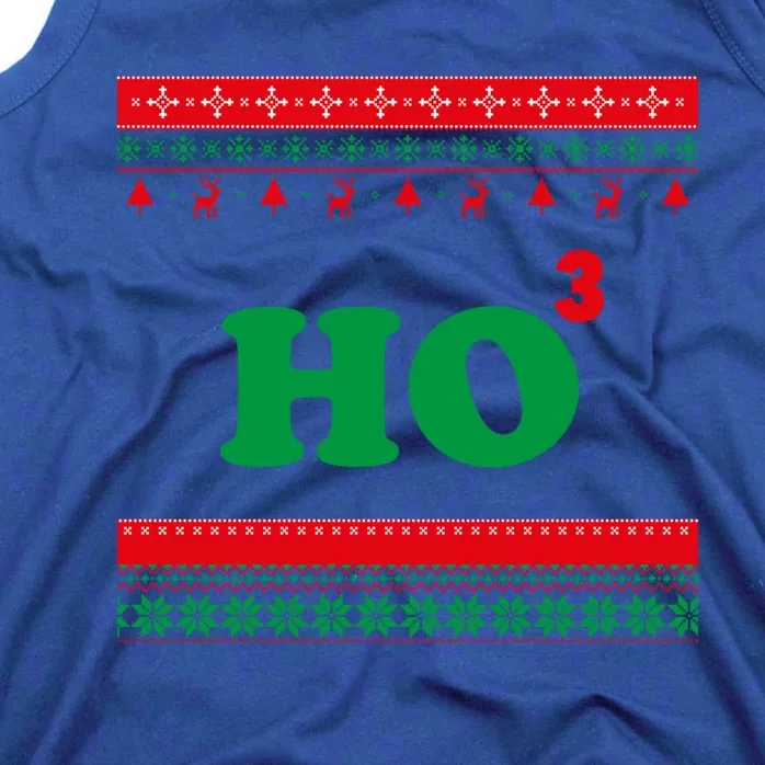 Ho Ho Ho Maths Chistmas Ugly Christmas Sweater Gift Tank Top