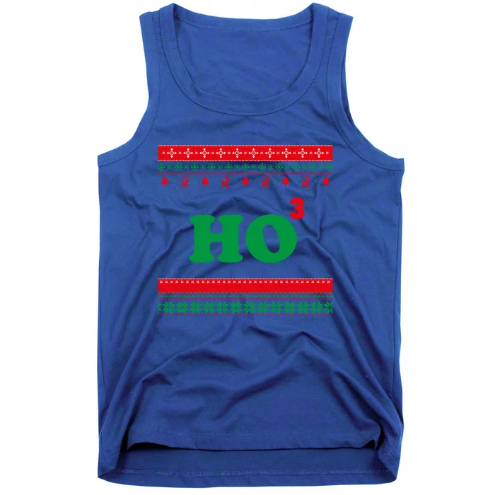 Ho Ho Ho Maths Chistmas Ugly Christmas Sweater Gift Tank Top