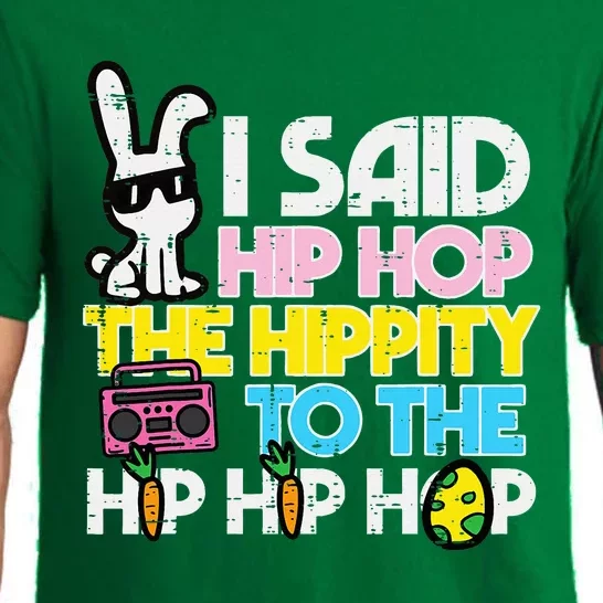 Hip Hop Hippity Easter Bunny Pajama Set