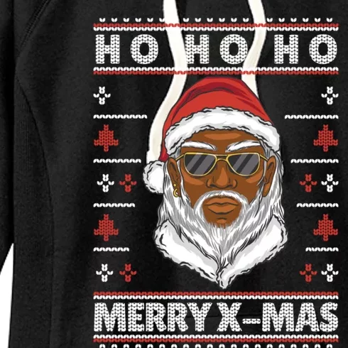 Ho Ho Ho The Cool Santa Claus Is Coming To The Party Meaningful Gift Women's Fleece Hoodie