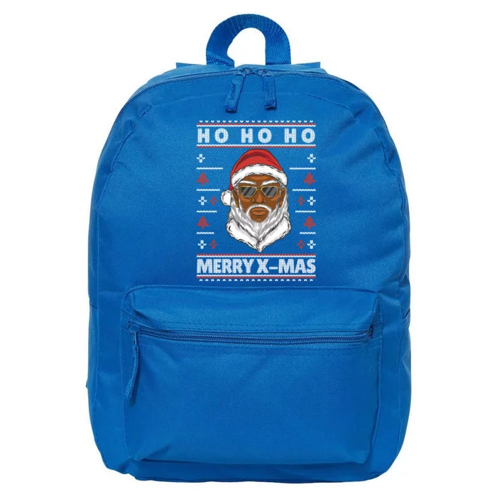 Ho Ho Ho The Cool Santa Claus Is Coming To The Party Meaningful Gift 16 in Basic Backpack