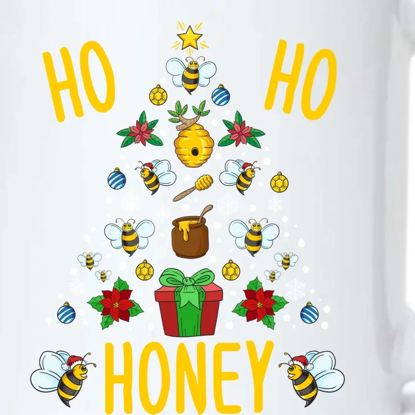 Ho Ho Honey Bees Beekeeping Christmas Beekeeper Gift Black Color Changing Mug