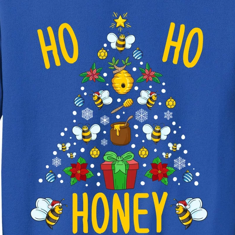 Ho Ho Honey Bees Beekeeping Christmas Beekeeper Gift Tall Sweatshirt