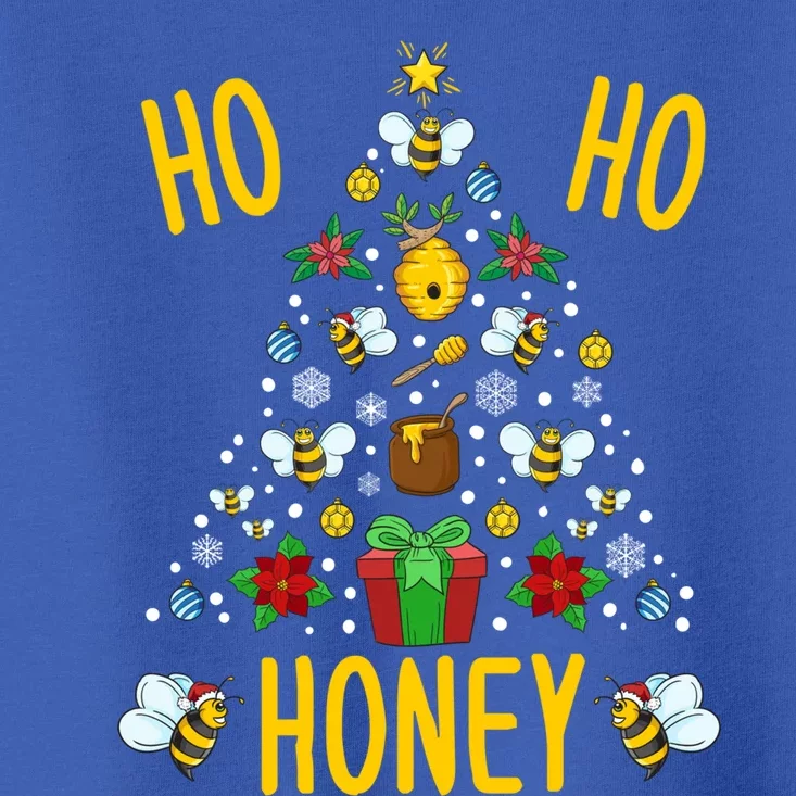 Ho Ho Honey Bees Beekeeping Christmas Beekeeper Gift Toddler T-Shirt