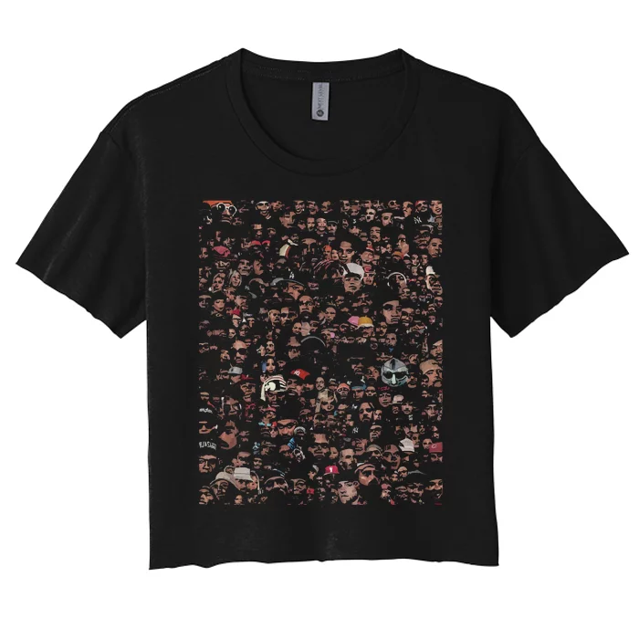 Hiphop Heads Women's Crop Top Tee