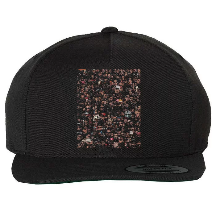 Hiphop Heads Wool Snapback Cap