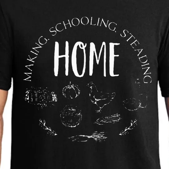 Homemaking Homeschooling Homesteading Homeschool Mom Dad Pajama Set