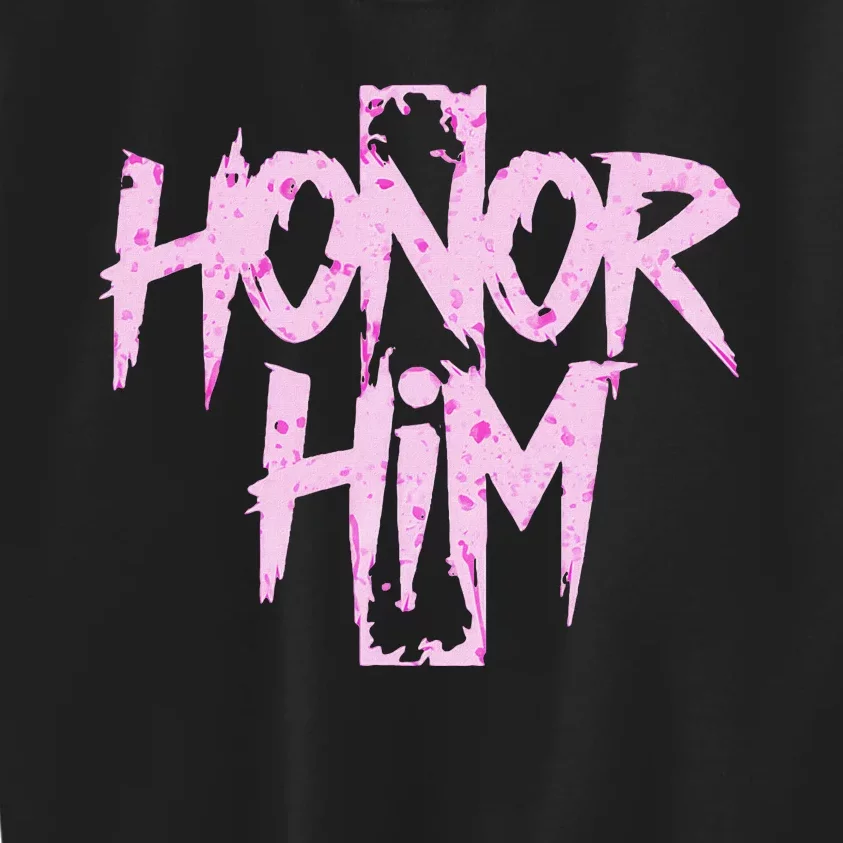 Honor Him Kids Sweatshirt