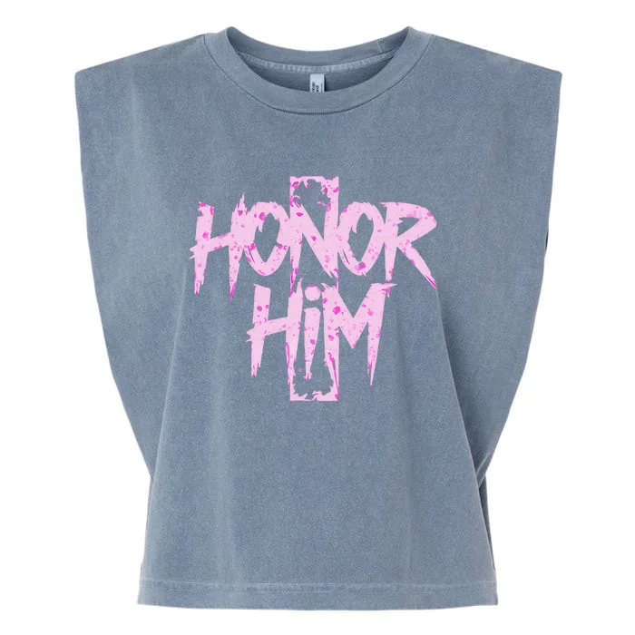 Honor Him Garment-Dyed Women's Muscle Tee