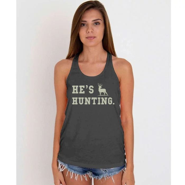 HeS Hunting Women's Knotted Racerback Tank