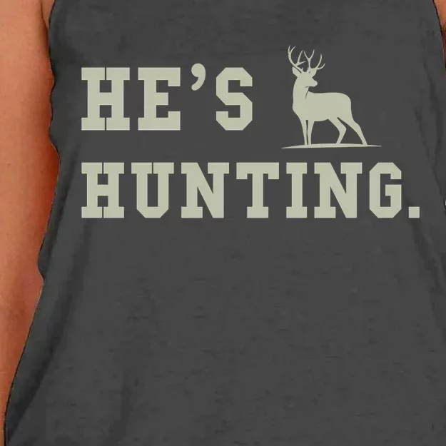 HeS Hunting Women's Knotted Racerback Tank