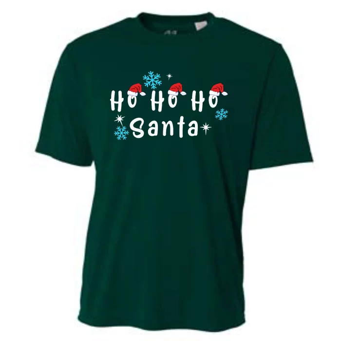 Ho Ho Ho Santa | Merry Christmas Cooling Performance Crew T-Shirt