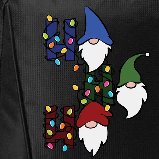 Ho Ho Ho Gnome Jolly Christmas City Backpack