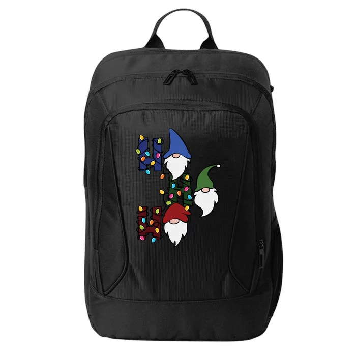 Ho Ho Ho Gnome Jolly Christmas City Backpack