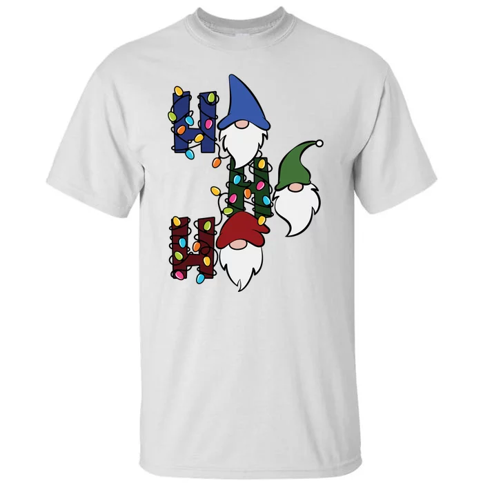 Ho Ho Ho Gnome Jolly Christmas Tall T-Shirt