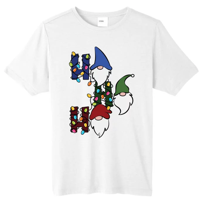 Ho Ho Ho Gnome Jolly Christmas ChromaSoft Performance T-Shirt