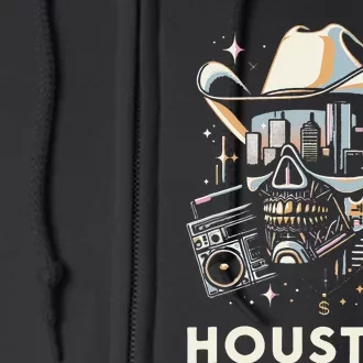 Houston Hip Hop Graphic Full Zip Hoodie