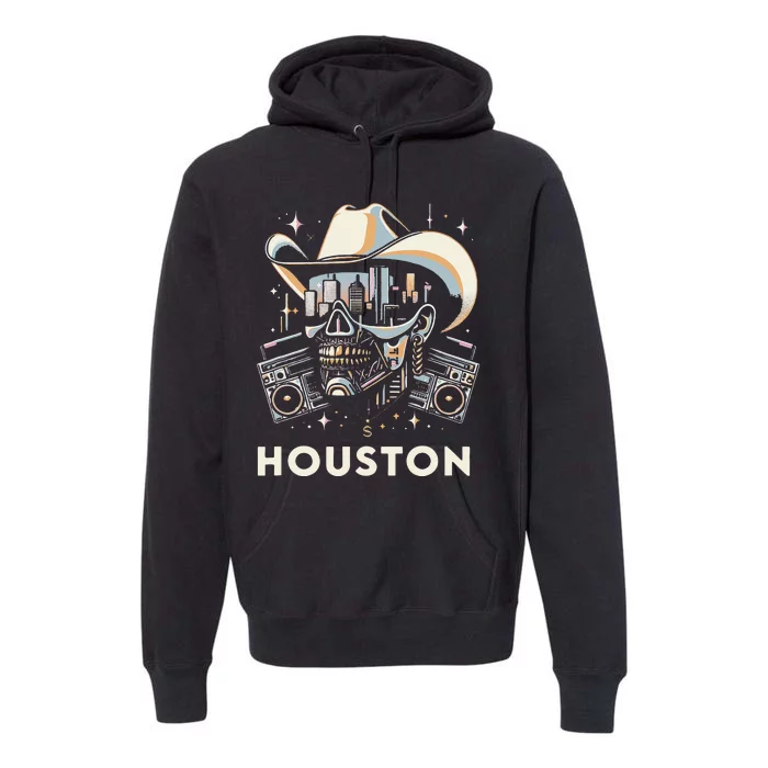 Houston Hip Hop Graphic Premium Hoodie