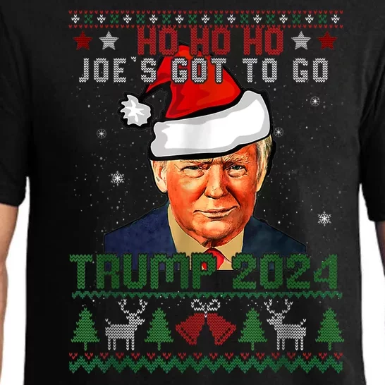 Ho Ho Ho JoeS Got To Go Trump 2024 Pajama Set