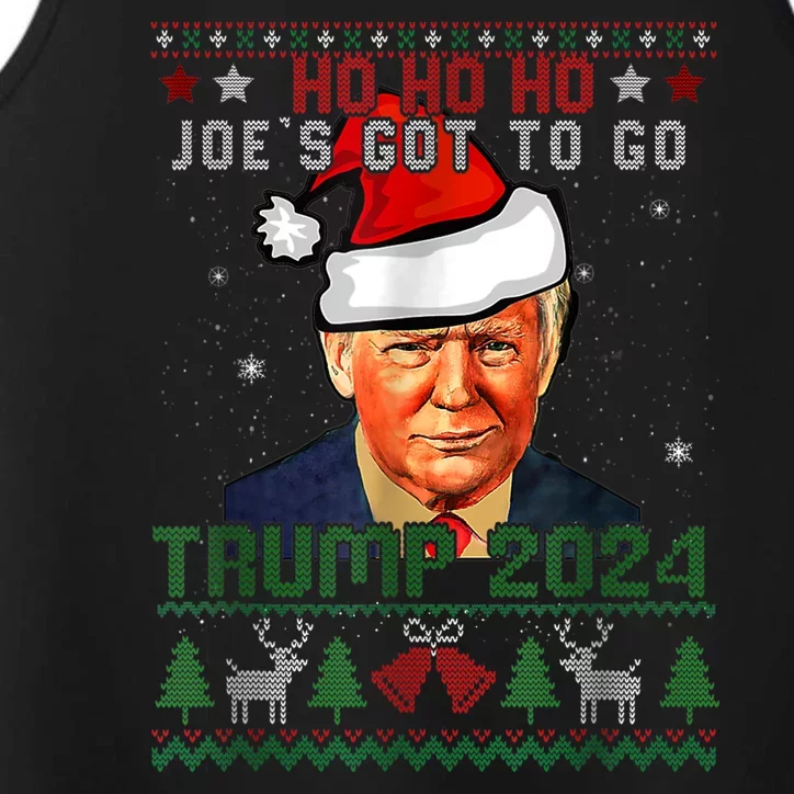 Ho Ho Ho JoeS Got To Go Trump 2024 Performance Tank