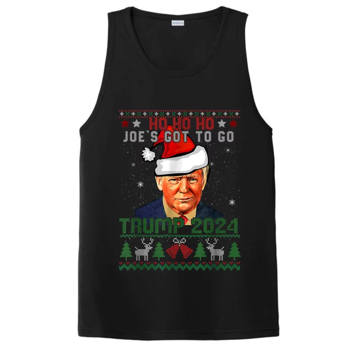 Ho Ho Ho JoeS Got To Go Trump 2024 Performance Tank