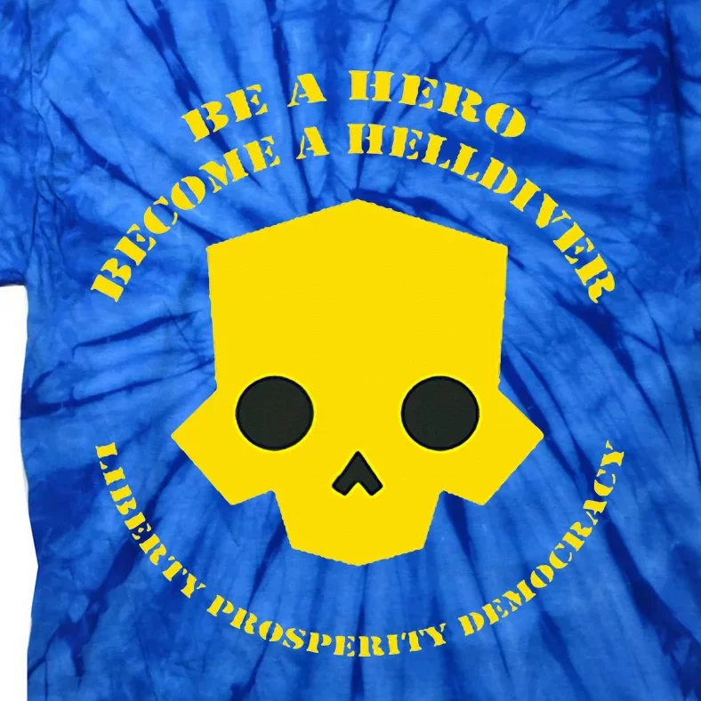 Helldiver Hero Tie-Dye T-Shirt