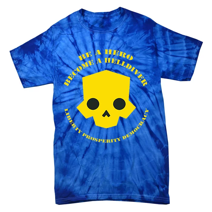 Helldiver Hero Tie-Dye T-Shirt