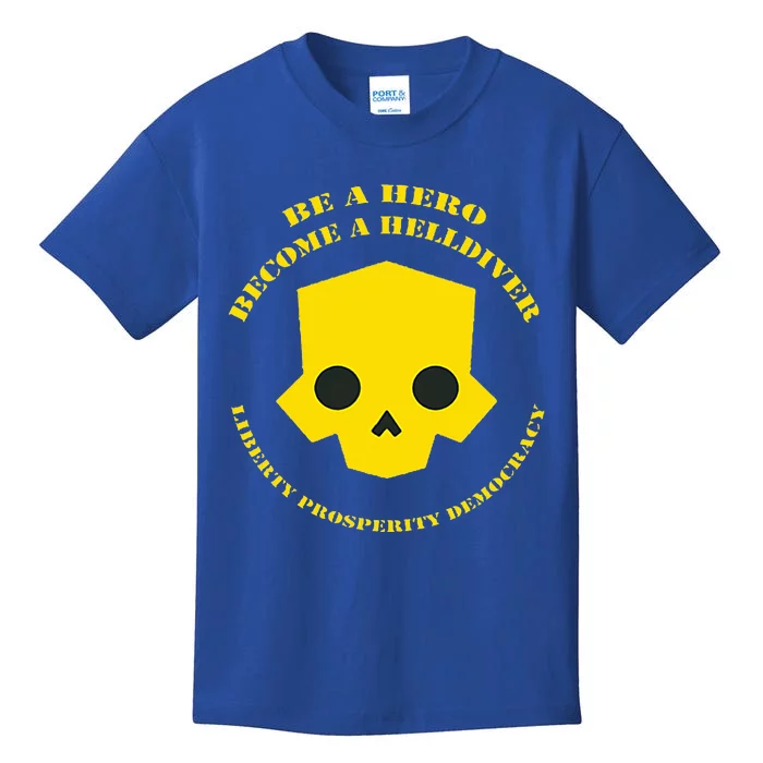 Helldiver Hero Kids T-Shirt