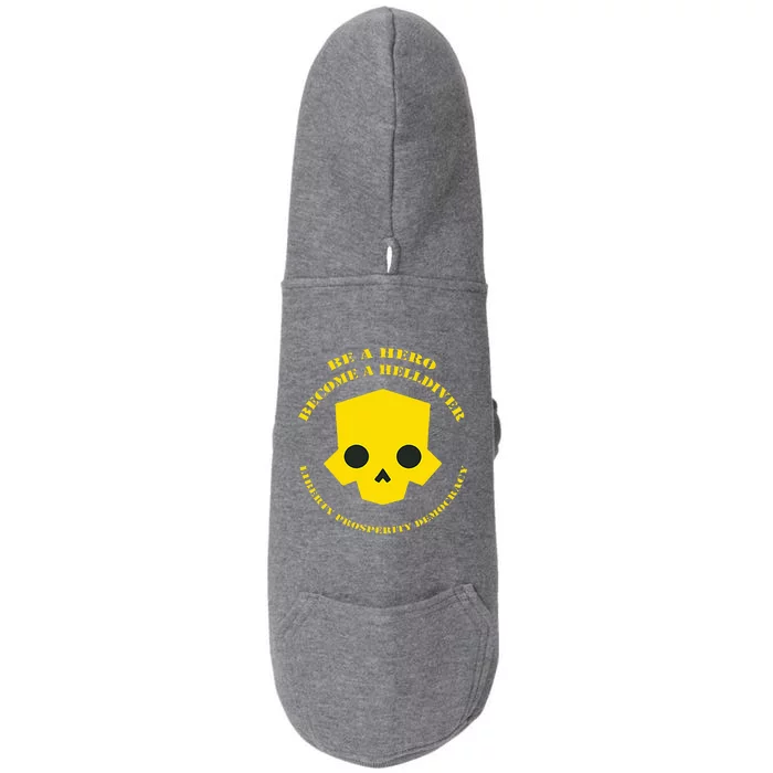 Helldiver Hero Doggie 3-End Fleece Hoodie