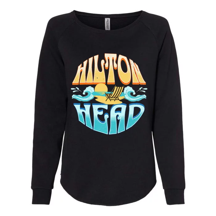 Hilton Head Womens California Wash Sweatshirt