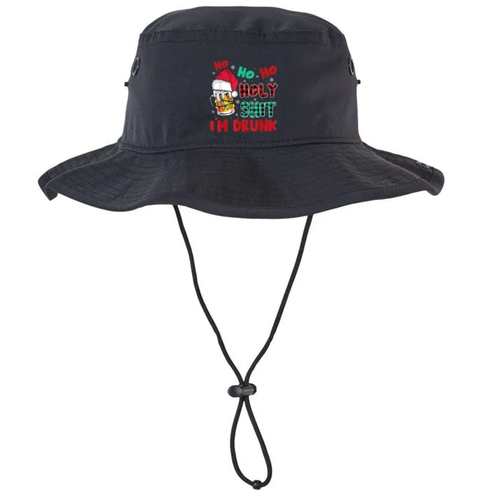 Ho Ho Holy Shit I'm Drunk Beer Santa Hat Christmas Drinking Legacy Cool Fit Booney Bucket Hat