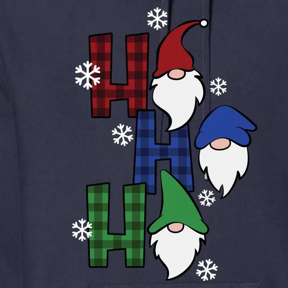 Ho Ho Ho Gnome Squad Christmas Premium Hoodie