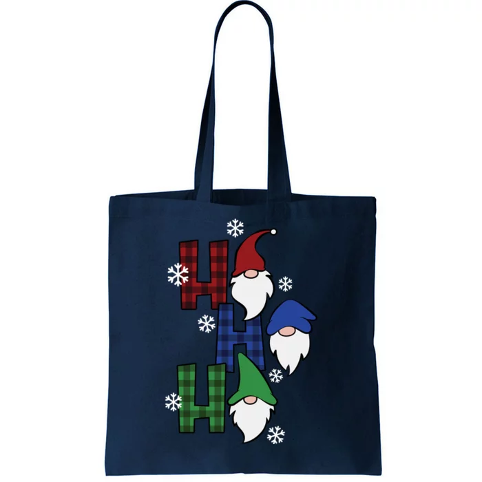 Ho Ho Ho Gnome Squad Christmas Tote Bag