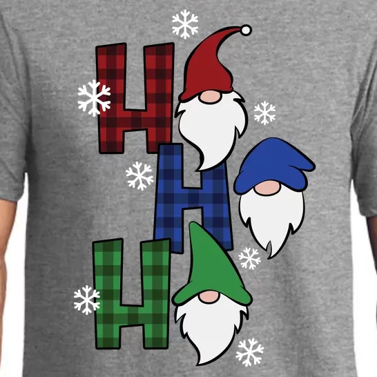 Ho Ho Ho Gnome Squad Christmas Pajama Set