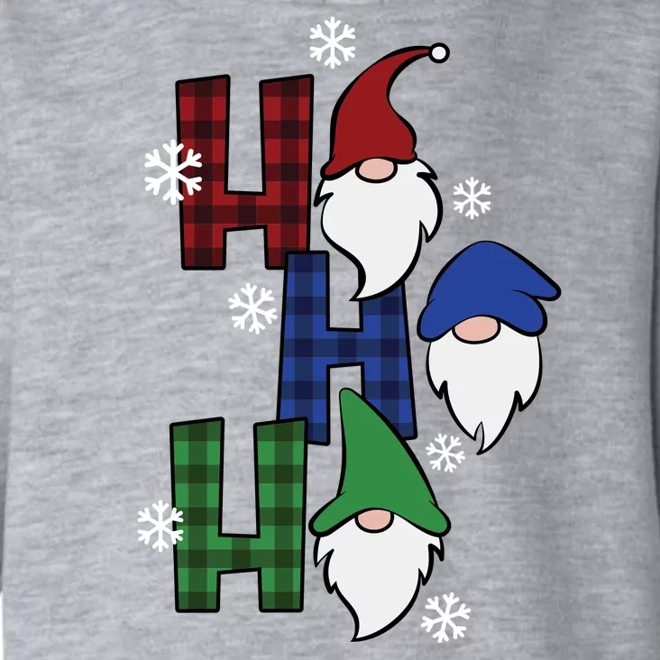 Ho Ho Ho Gnome Squad Christmas Toddler Hoodie