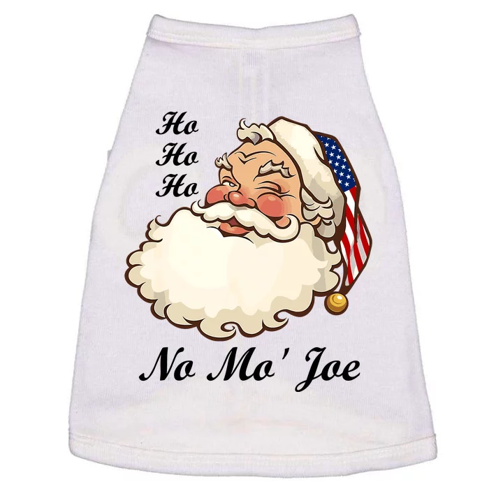 Ho Ho Ho No Mo Joe Funny Santa Christmas Doggie Tank