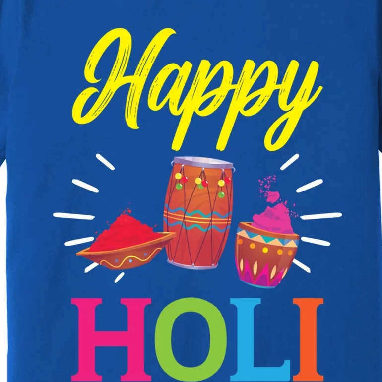 Happy Holi Hinduism Hindu Buddhist Holi Festival Gift Premium T-Shirt