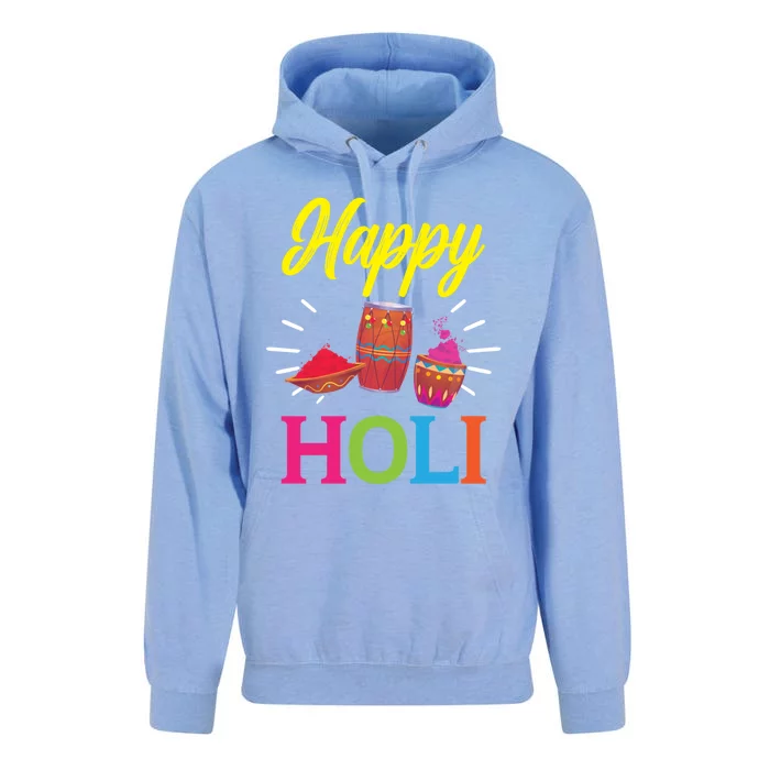 Happy Holi Hinduism Hindu Buddhist Holi Festival Gift Unisex Surf Hoodie