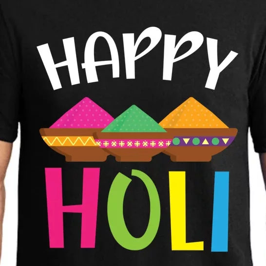 Happy Holi Hinduism Hindu Buddhist Holi Festival Gift Pajama Set