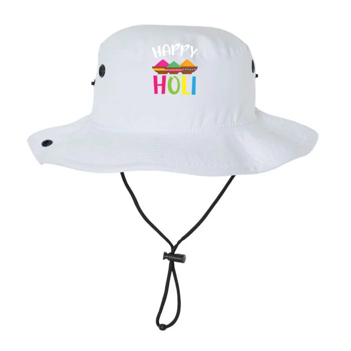 Happy Holi Hinduism Hindu Buddhist Holi Festival Gift Legacy Cool Fit Booney Bucket Hat