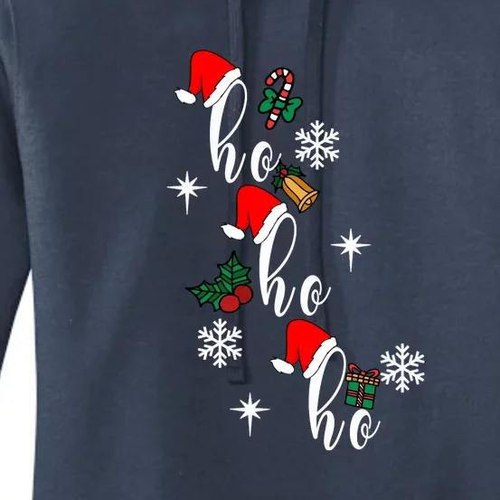 Ho Ho Ho | Merry Christmas Women's Pullover Hoodie